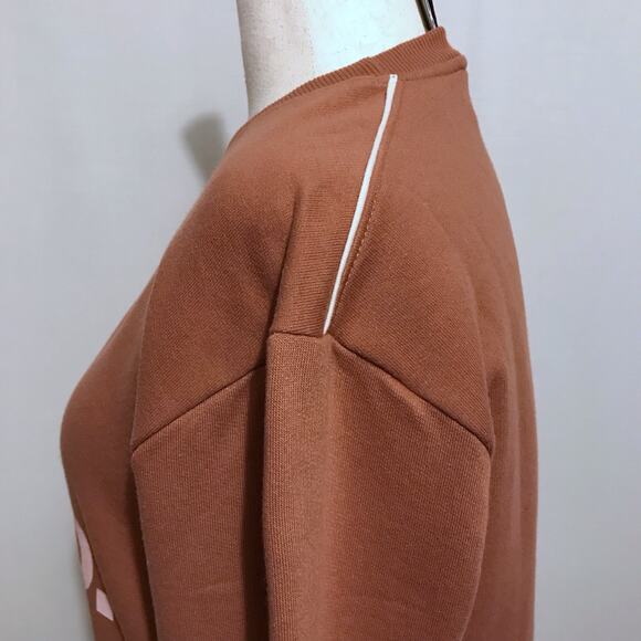 Cotopaxi NWT Fleece Lined Rust Sweatshirt Women M - Picture 8 of 11